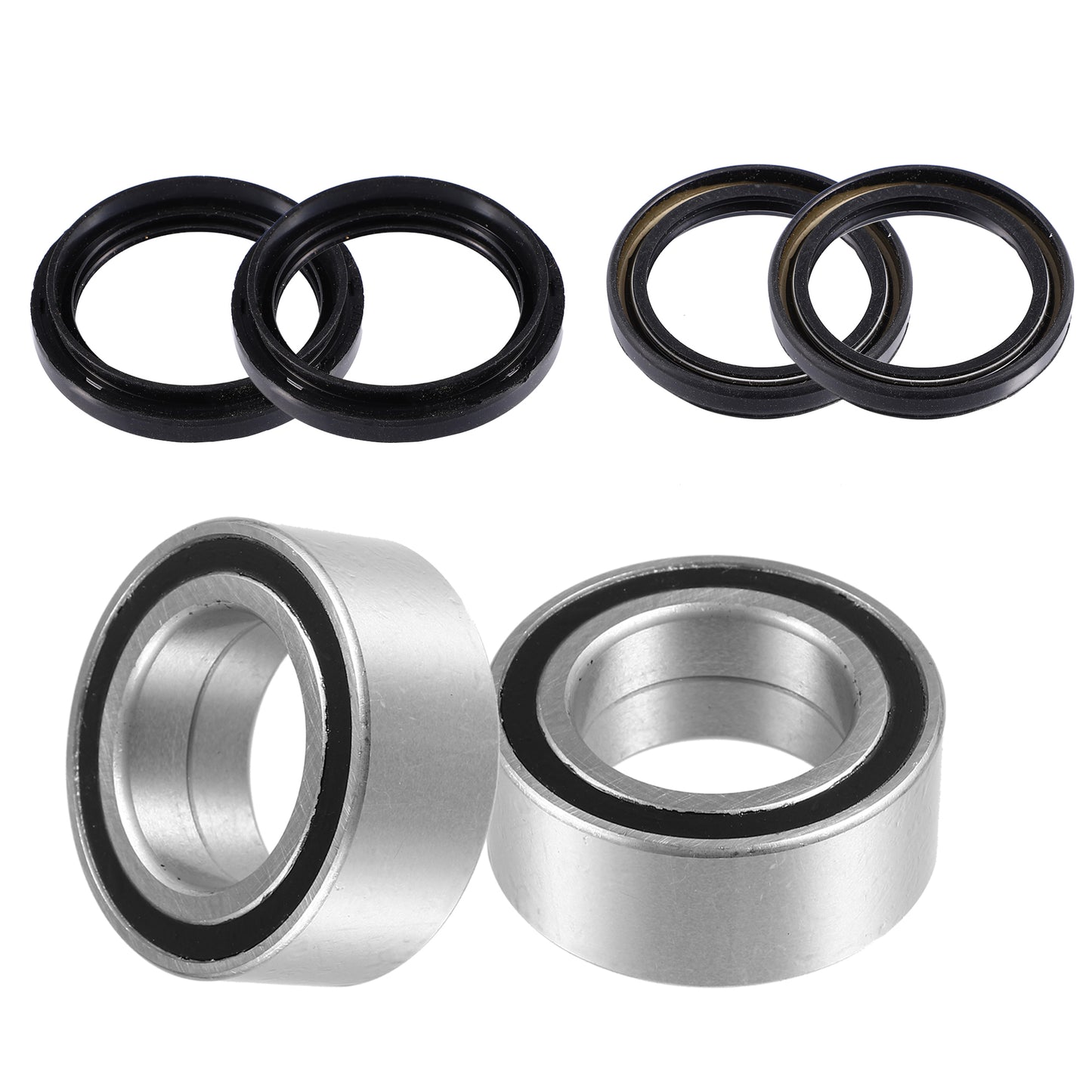 1 Set Motorcycle Front Wheel Bearing with Seals for Honda Rancher 420 2007-2013
