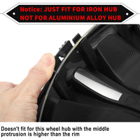 4 Pcs Car Wheel Rim Hub Cover Wheel Hub Caps R16 / 16 Inch Universal for Car Pickup Truck SUV Plastic Silver Tone
